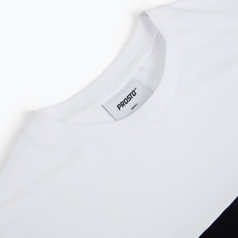 Men's T-shirt PROSTO Root white/black 3