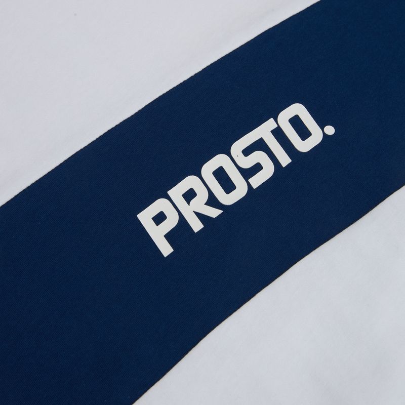 Men's T-shirt PROSTO Root white/navy blue 3