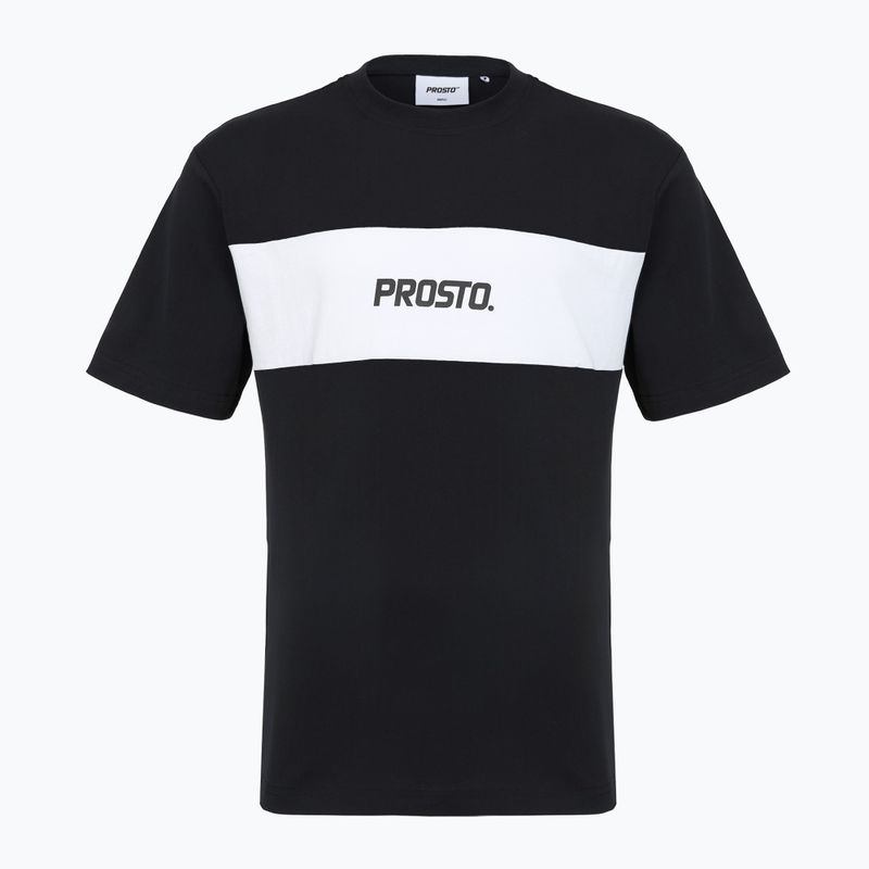 Men's T-shirt PROSTO Root black/white