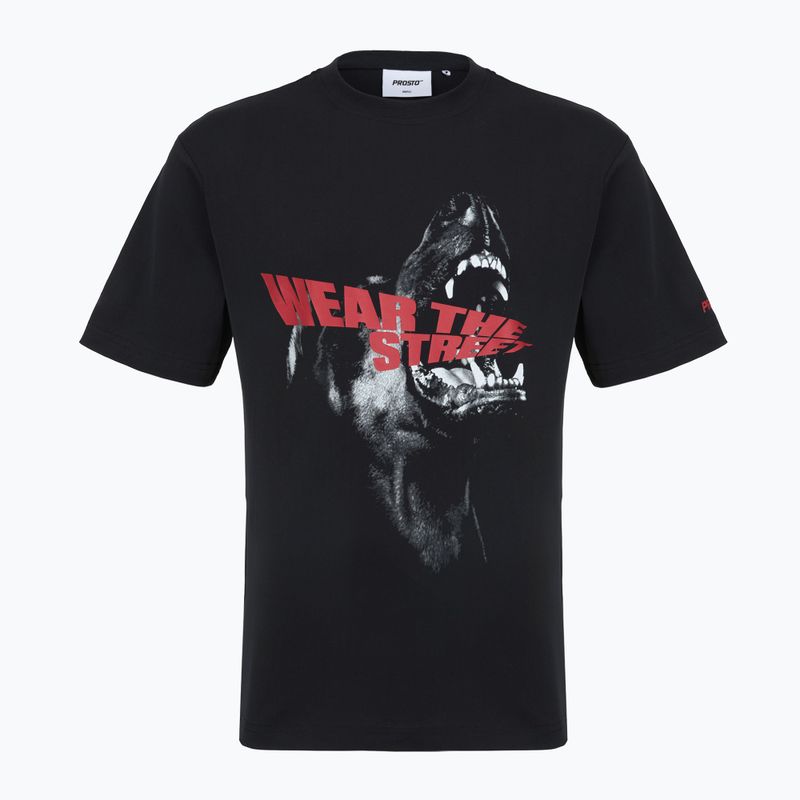 Men's T-shirt PROSTO Bark black