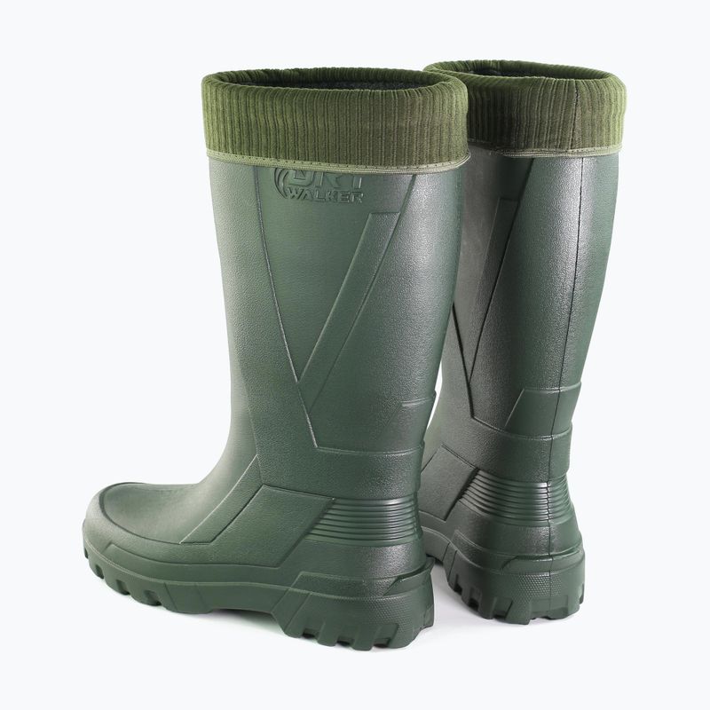 Dry Walker Vtrack green men's wellingtons 10