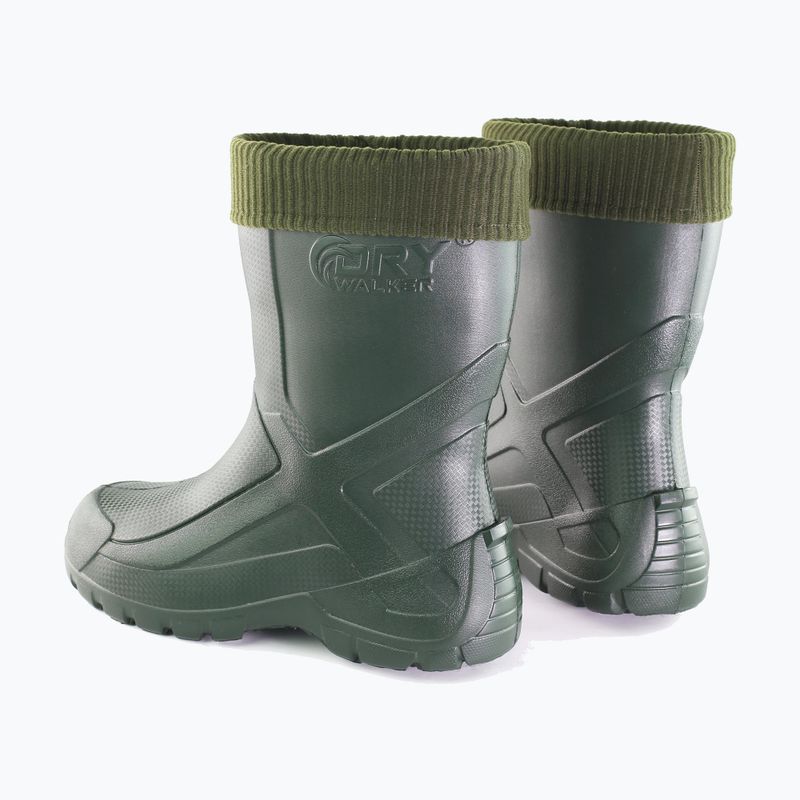 Men's Dry Walker Xtrack Short Green wellingtons 10