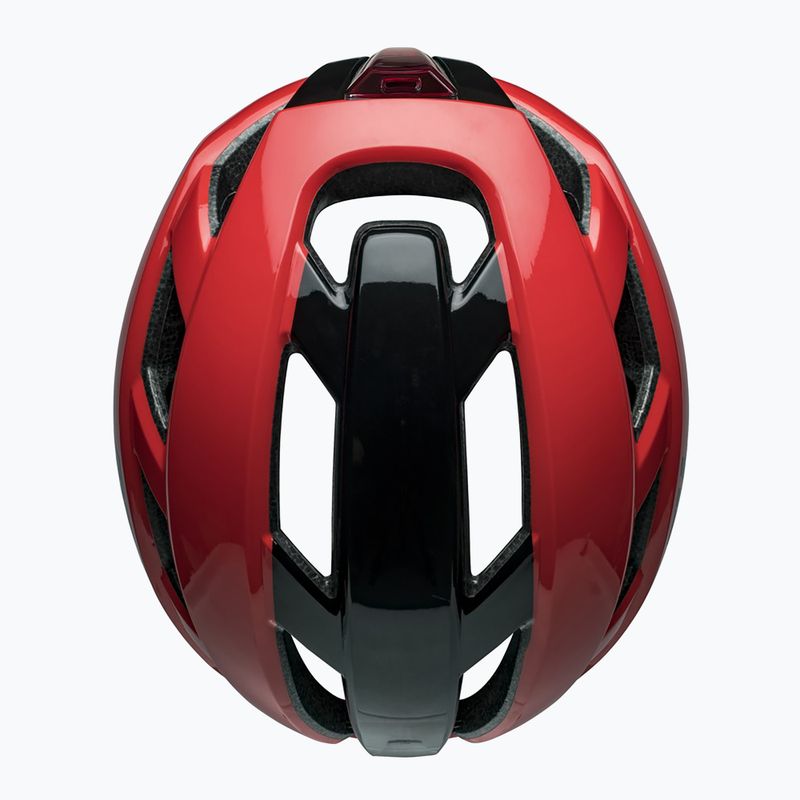 Bike helmet Bell Falcon XR Led Integrated MIPS matte red/black 4