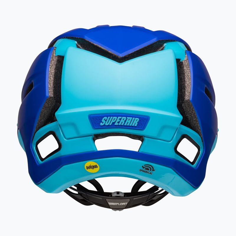 Bell Super Air MIPS Spherical matte gloss blues bike helmet 3