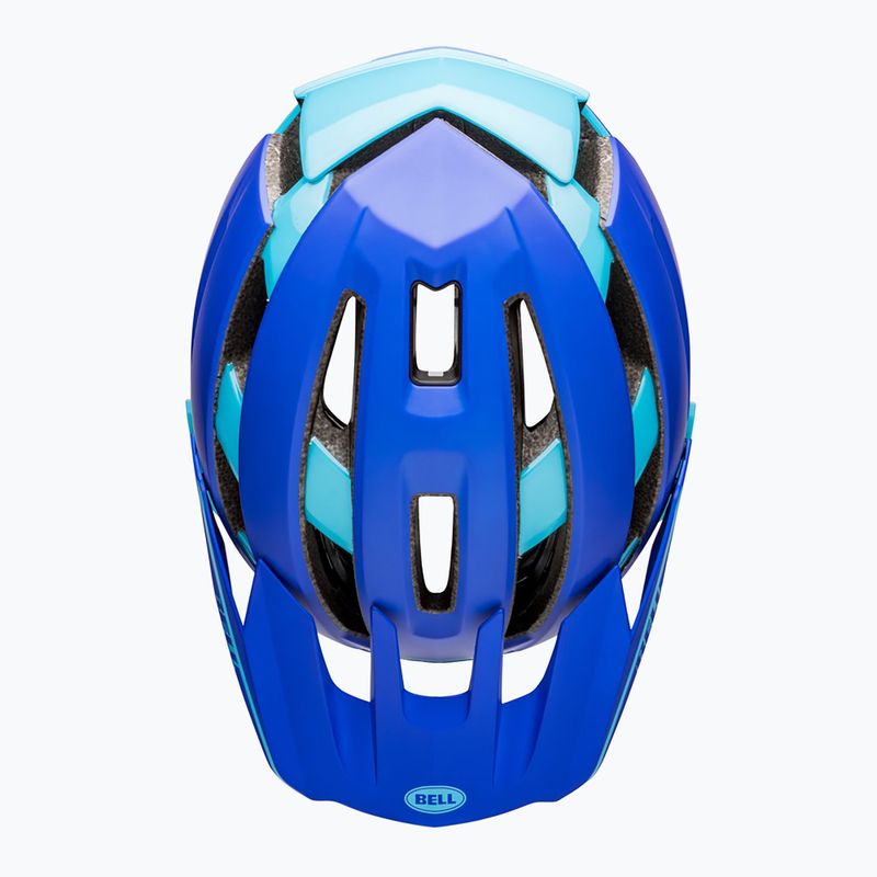 Bell Super Air MIPS Spherical matte gloss blues bike helmet 4