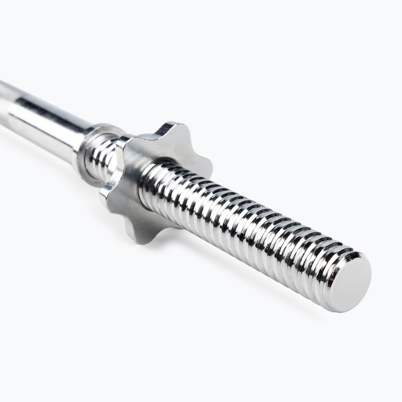 Spokey Lykos heavy break barbell silver 84392 2