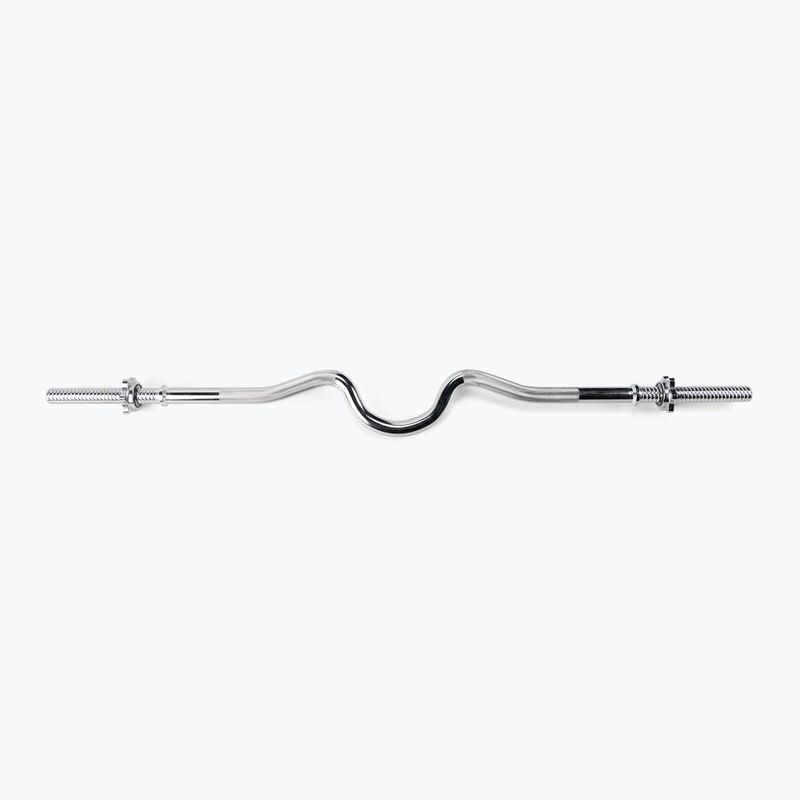 Spokey Lykos heavy break barbell silver 84392 3