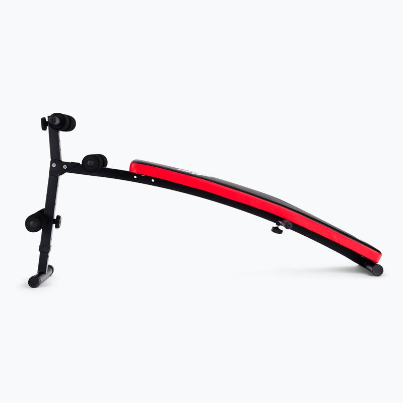 Spokey Spartan oblique bench + Dumbbells 2 x 1.5 kg black 84623 2