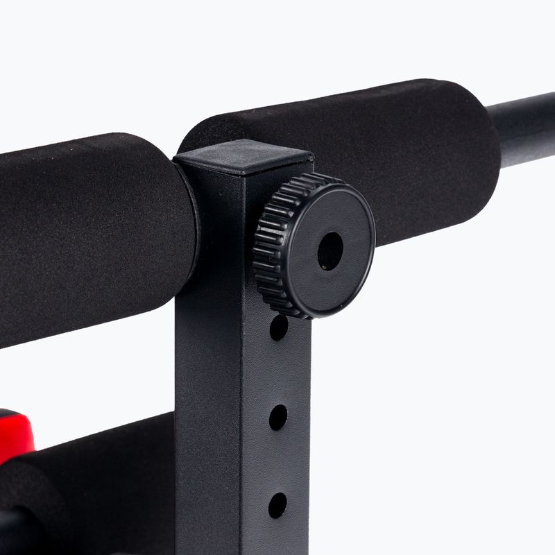 Spokey Spartan oblique bench + Dumbbells 2 x 1.5 kg black 84623 5
