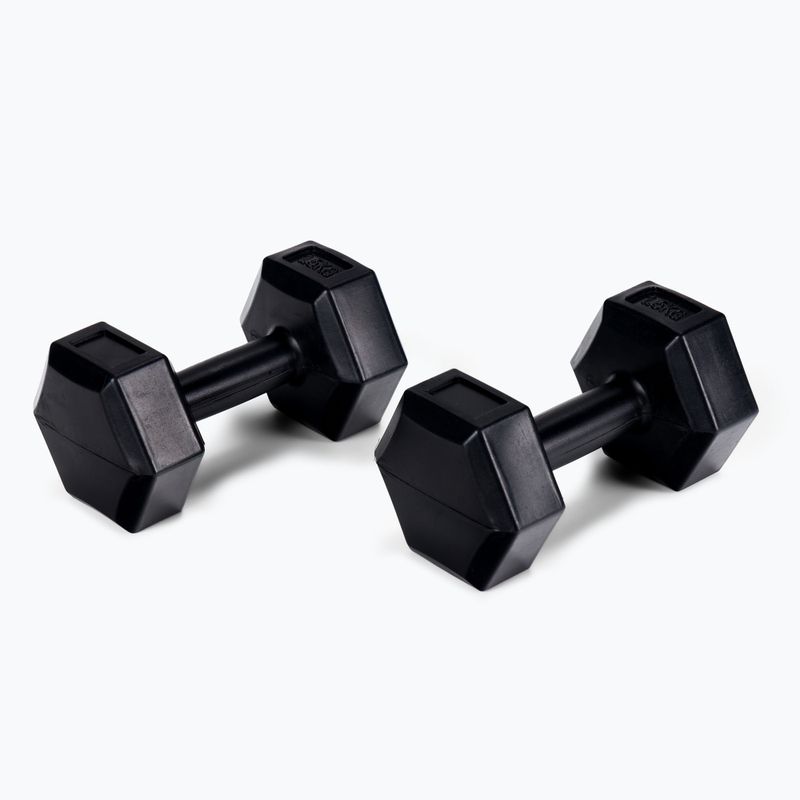 Spokey Spartan oblique bench + Dumbbells 2 x 1.5 kg black 84623 6