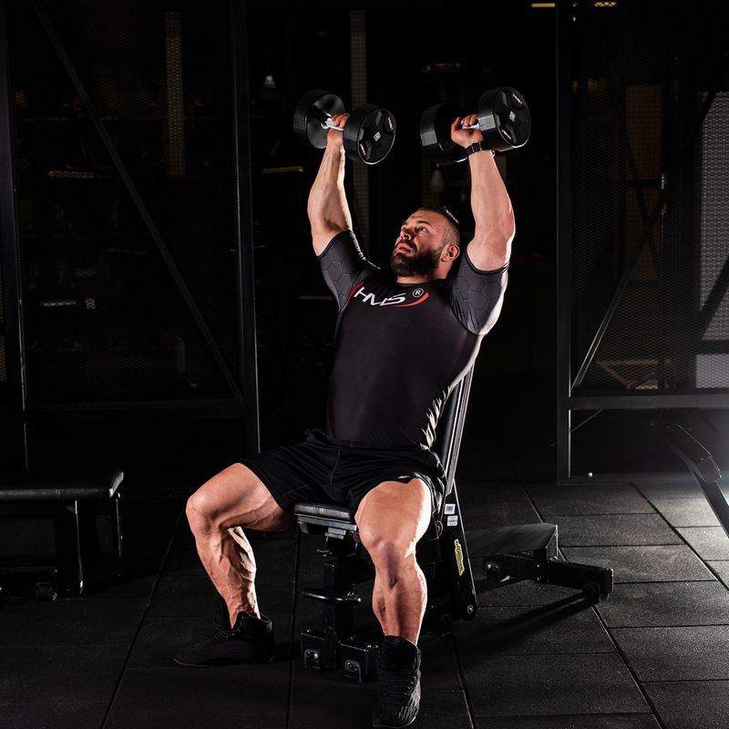 HMS HPC dumbbell 1 pcs. 15 kg black 9