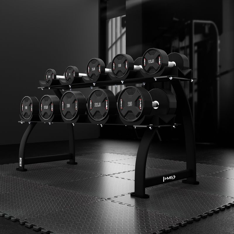 HMS HPC dumbbell 1 pcs. 20 kg black 6