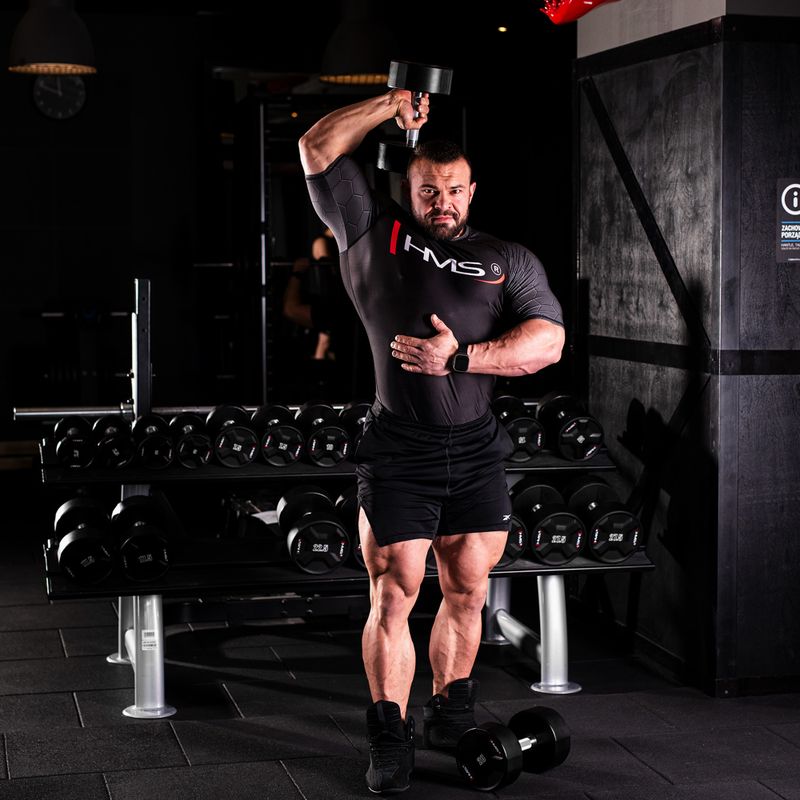 HMS HPC dumbbell 1 pcs. 20 kg black 9