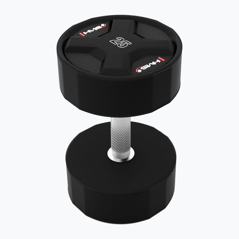 HMS HPC dumbbell 1 pcs. 25 kg black 3