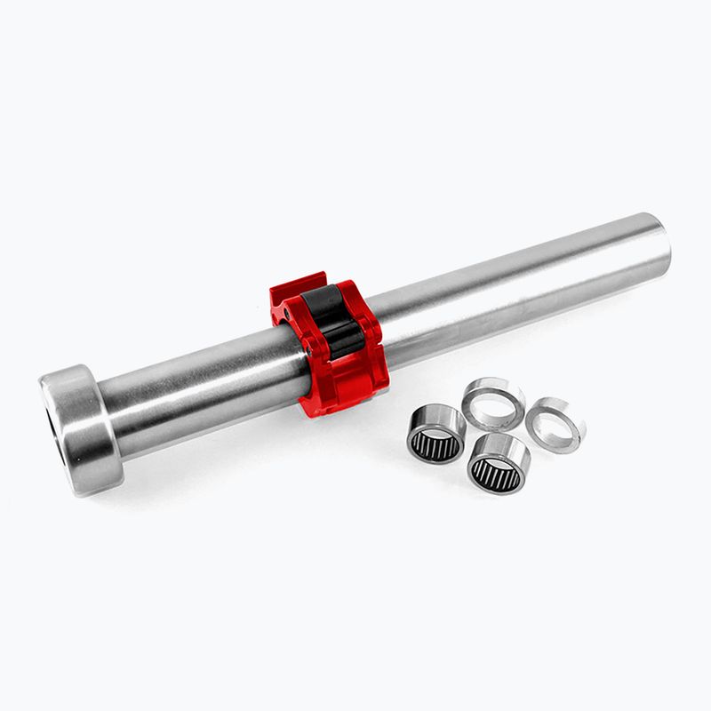 HMS GO450 Olympic straight barbell + Lock Jaw clamps ZG1000R 3