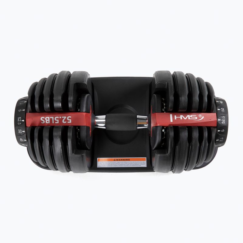 HMS Sr52 adjustable barbell black 17-59-150 2