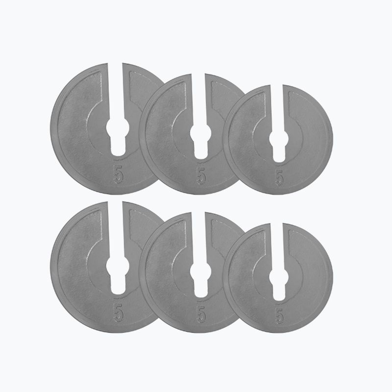 Adjustable kettlebell HMS KR40 grey/black 7