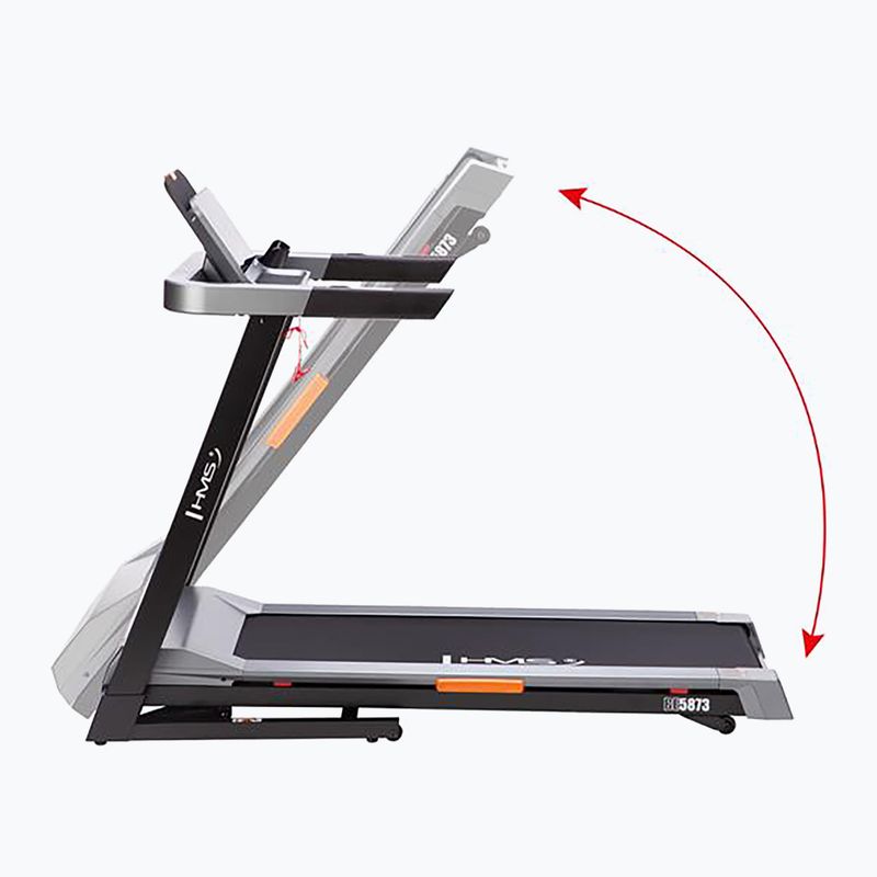 HMS electric treadmill BE5873 black 5