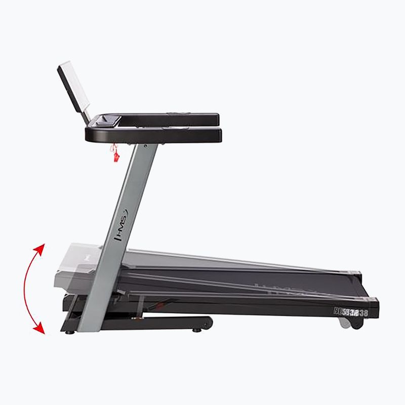 HMS electric treadmill BE5838 black 7