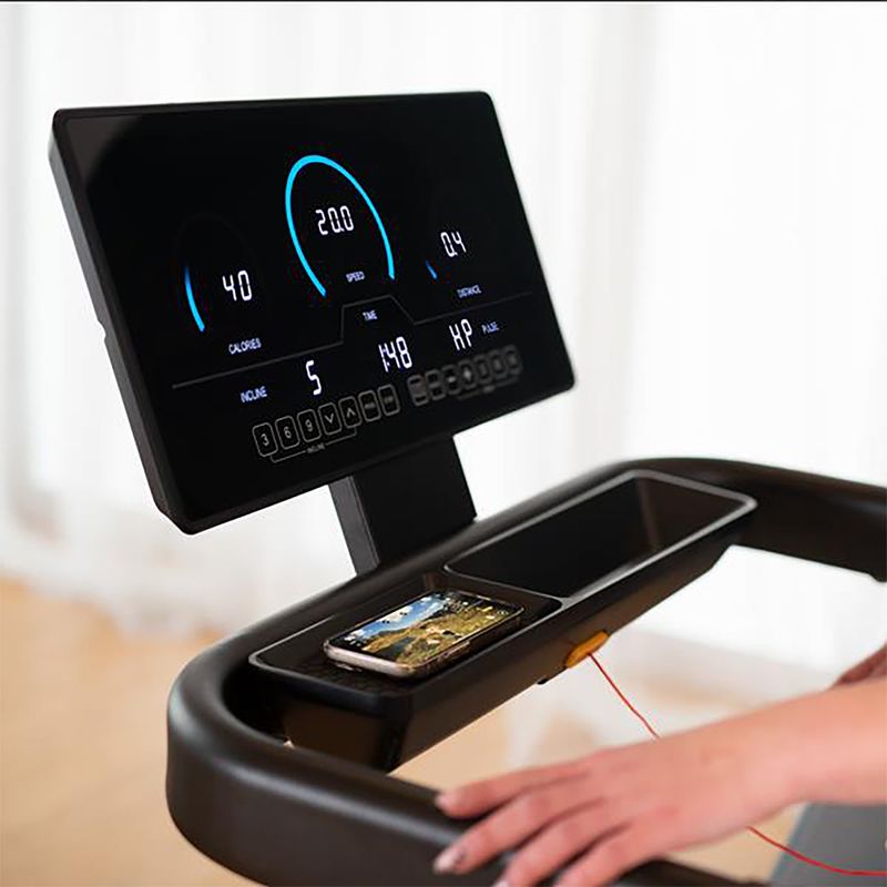 HMS electric treadmill BE5838 black 12