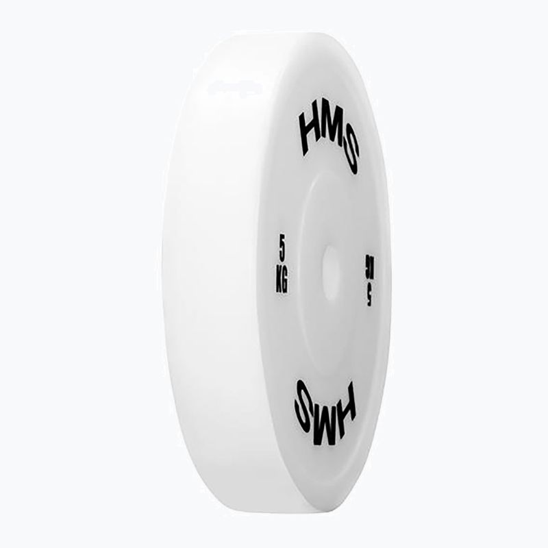 PE Olympic weight HMS TPP05 2 x 5 kg white 2