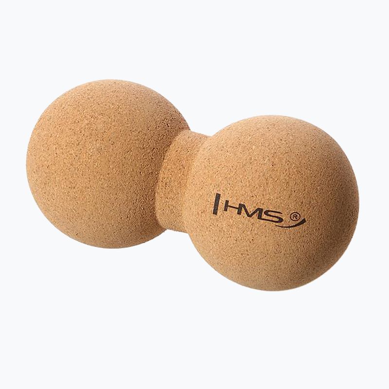 HMS massage ball BLW02 double brown 2