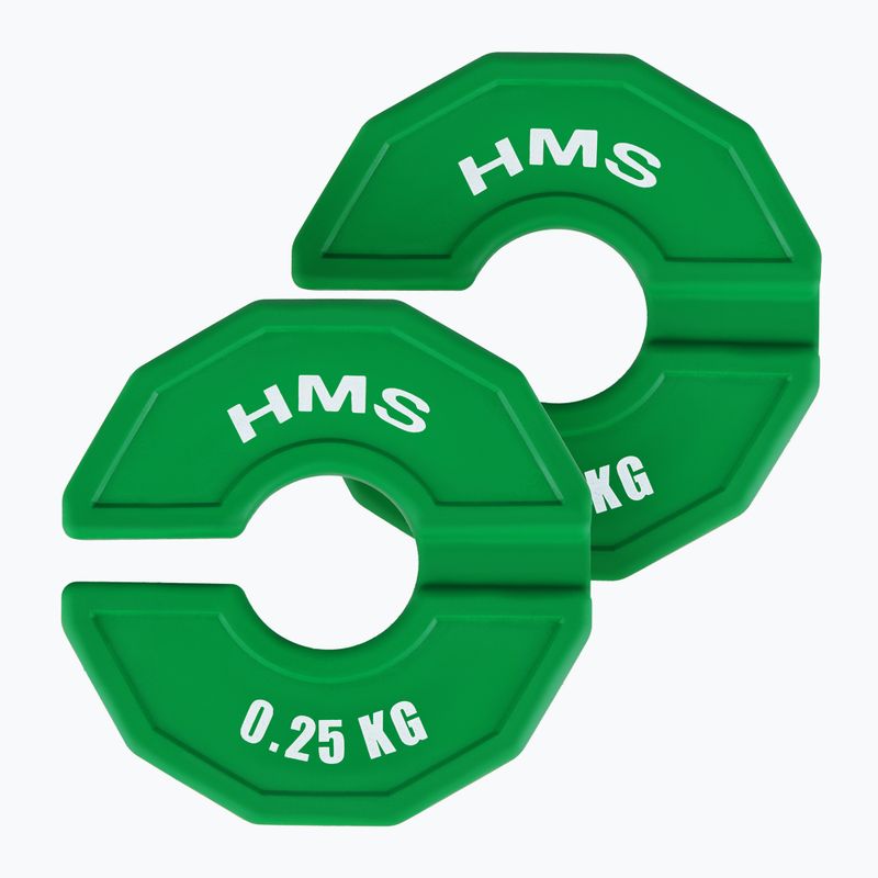 HMS overlay weight TSN25 2 x 0.25 kg green