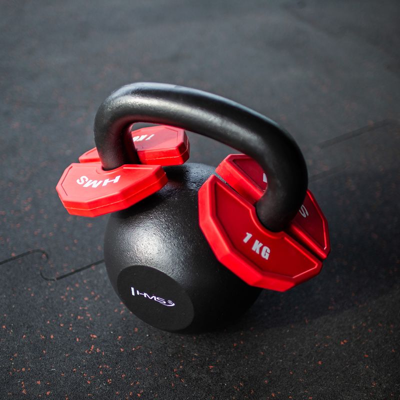 HMS overlay weight TSN100 2 x 1 kg red 6