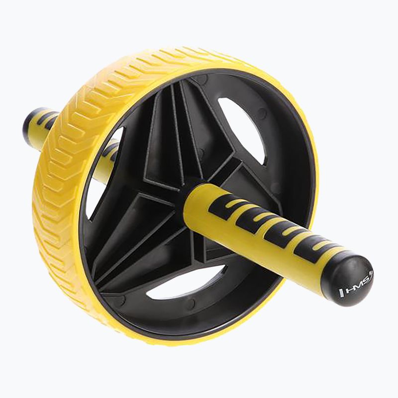 HMS training wheel WA07 black/yellow 2