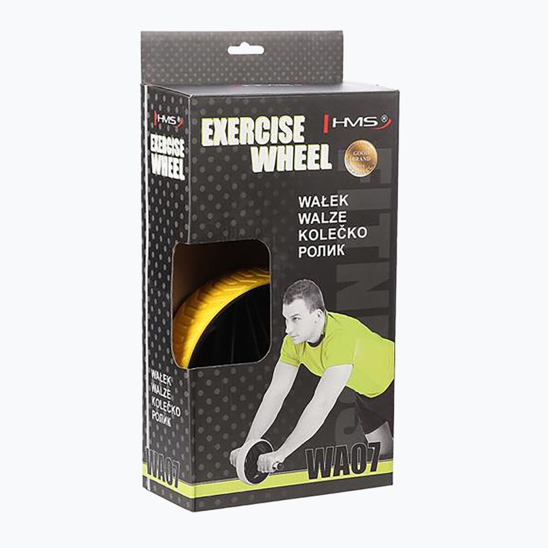 HMS training wheel WA07 black/yellow 4