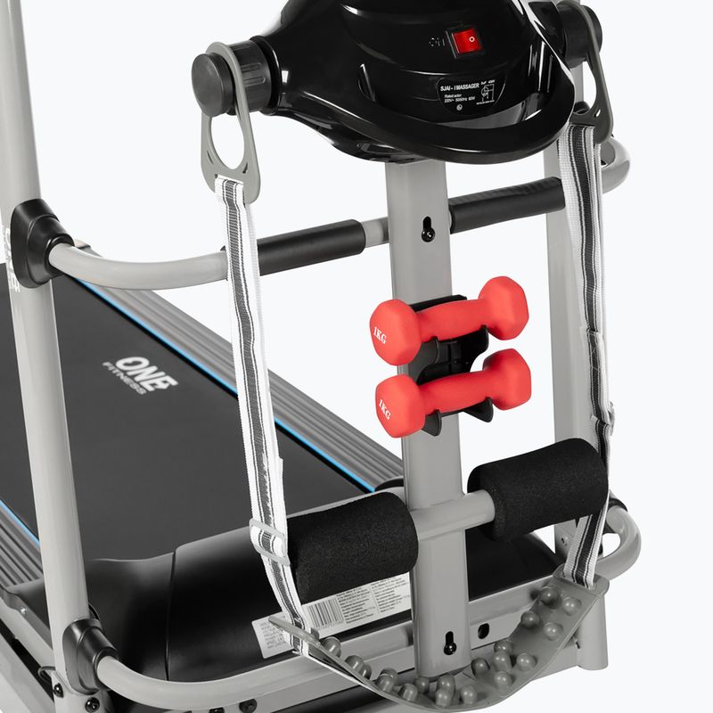 Electric treadmill with massager HMS BE4540 One black/silver 11