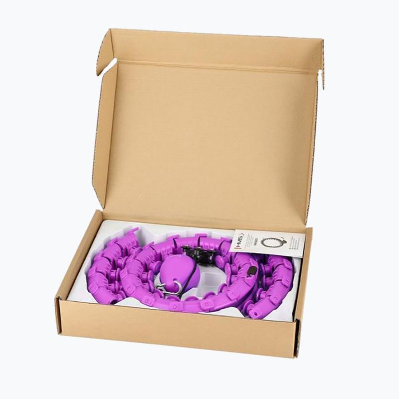 Hulahop with tabs and weights HMS HHW12 pink 17-44-525 5