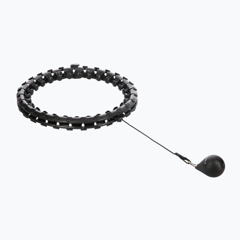 Hulahop with tabs and weights HMS HHW12 black 17-44-526 2