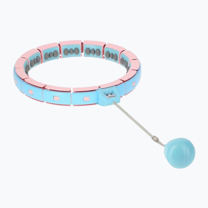 Hulahop with weight and counter HMS FH06 pink-blue 30-6-106 2