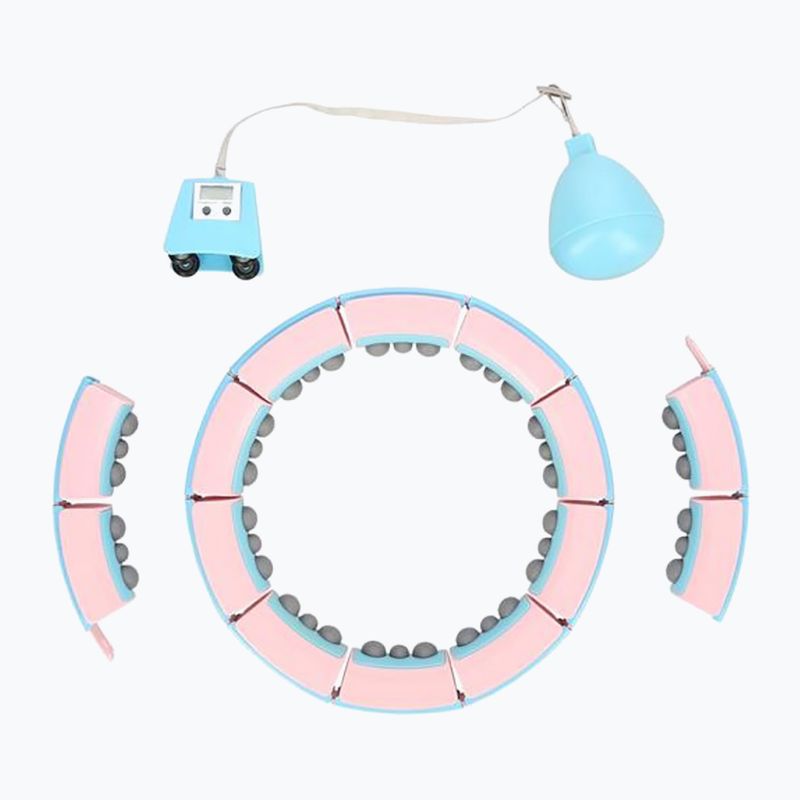 Hulahop with weight and counter HMS FH06 pink-blue 30-6-106 3