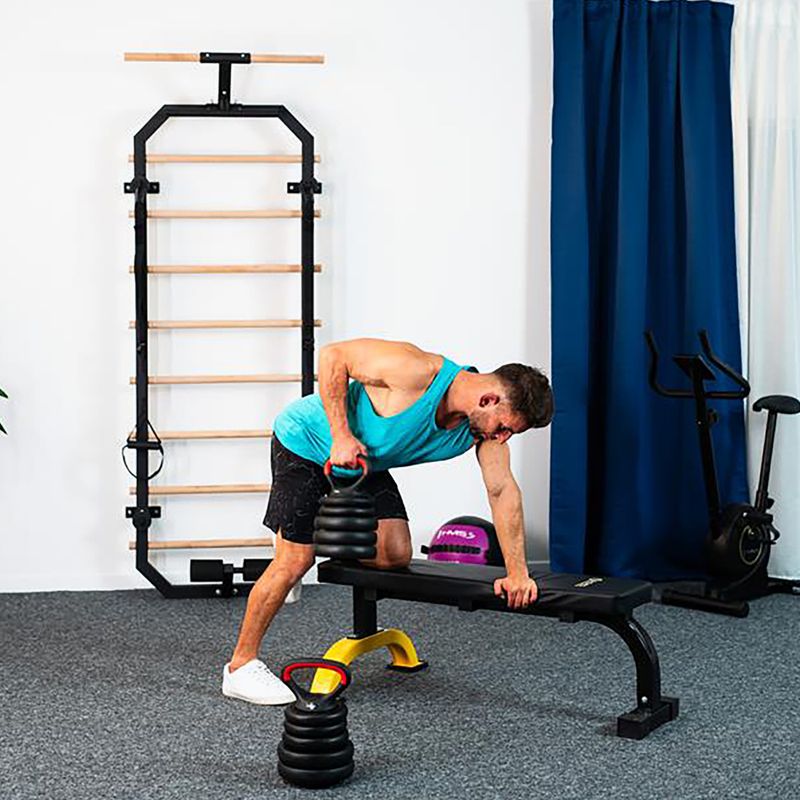 HMS SGN130 Pro Set 6W1 30kg weights black/red 7