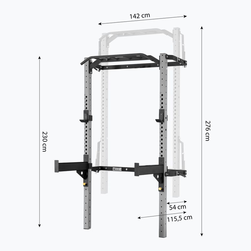 Training cage HMS KLT23 silver 2