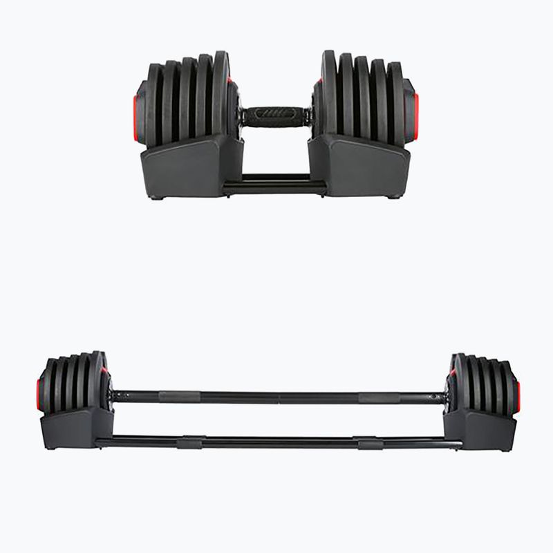 HMS SGR40 Pro 2W1 43.5kg weight set black 4