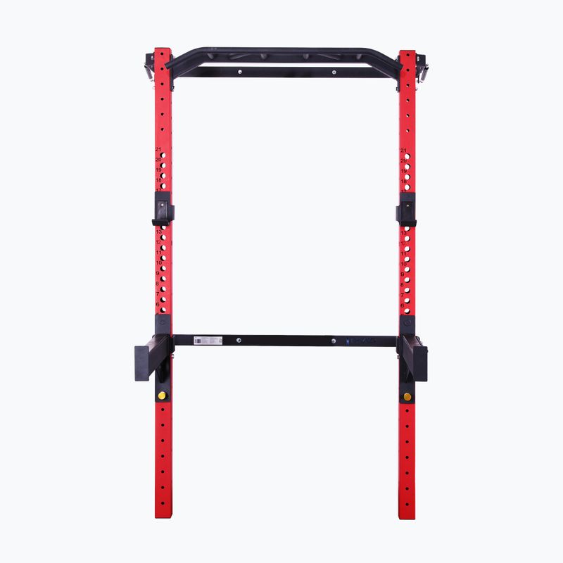 Folding training rack HMS KLT23 red/black 2