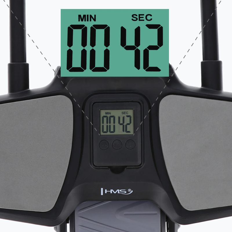 Automatic abdominal muscle exercise wheel with support HMS KA10 black 6