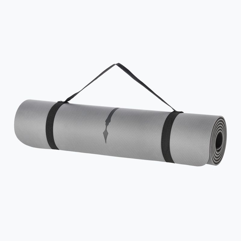 Yoga mat HMS YM10 gray 2