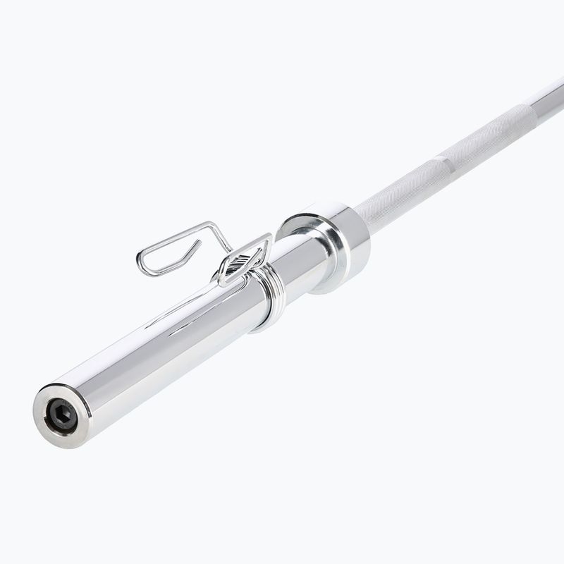 Straight Olympic barbell HMS GOP220 + clamps 3