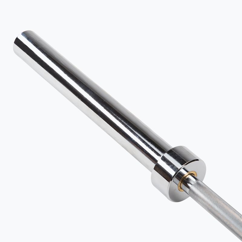 Straight Olympic barbell HMS GOP220 + clamps 4