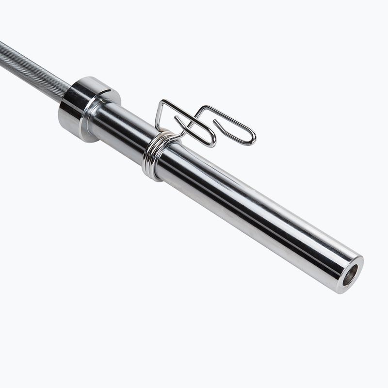Straight Olympic barbell HMS GOP220 + clamps 5