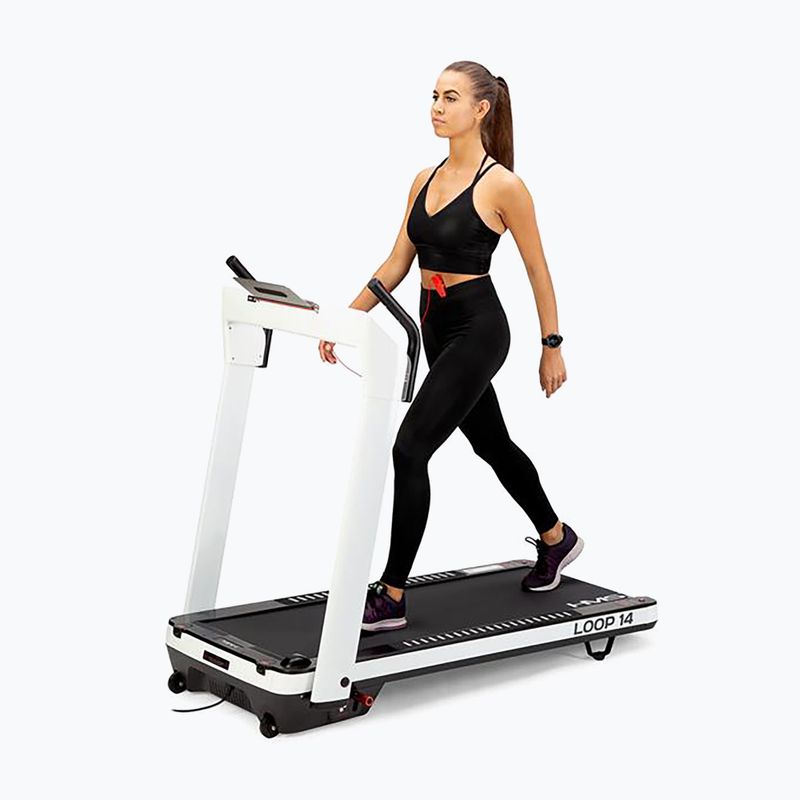 HMS LOOP14 electric treadmill white 8