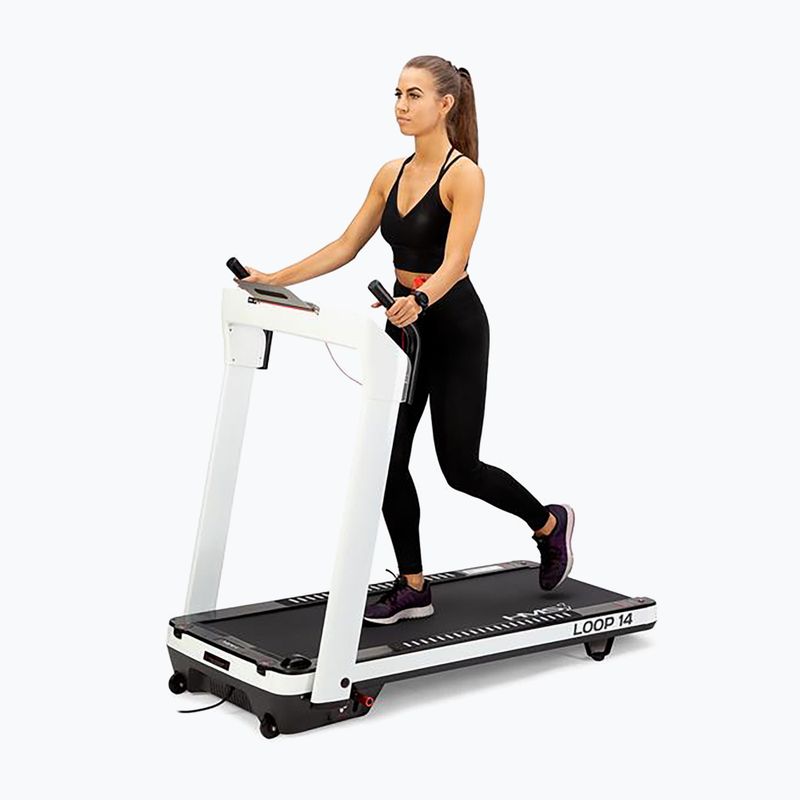 HMS LOOP14 electric treadmill white 10