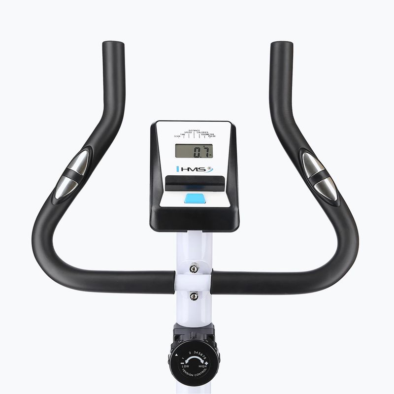 HMS stationary bicycle M8750 white 4