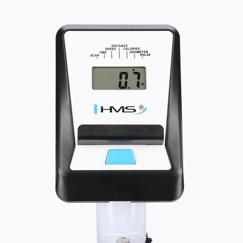 HMS stationary bicycle M8750 white 6