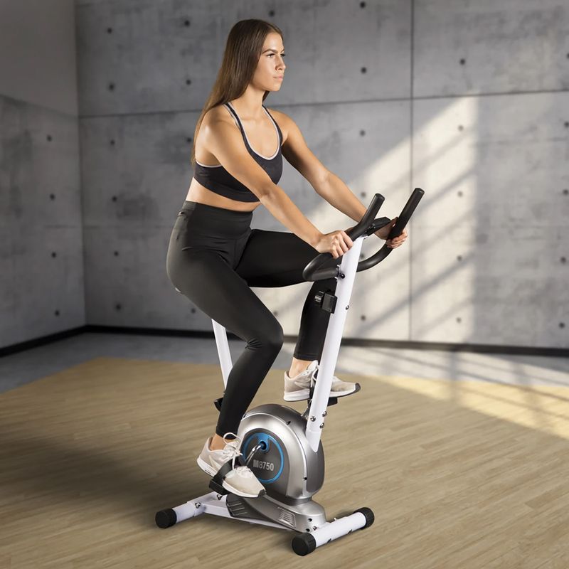 HMS stationary bicycle M8750 white 12