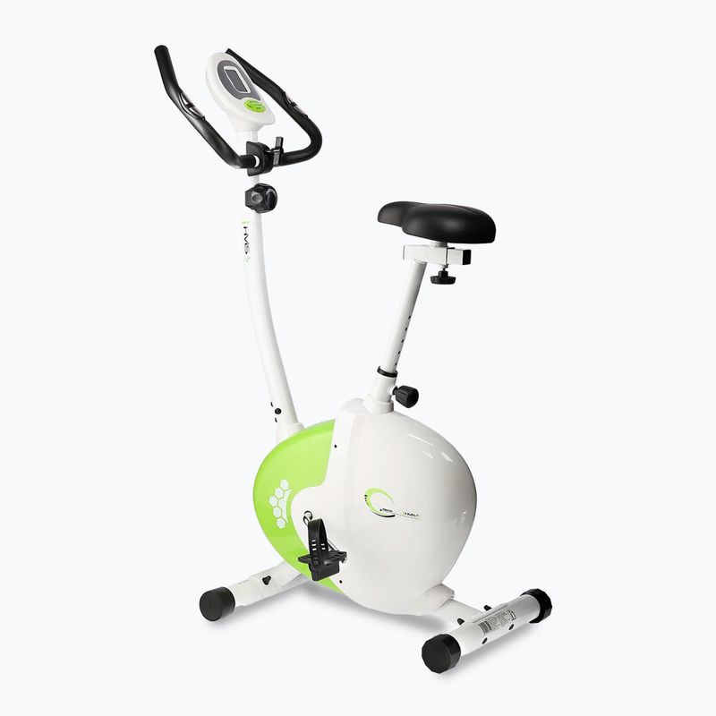 HMS stationary bicycle M9239 white/green 3